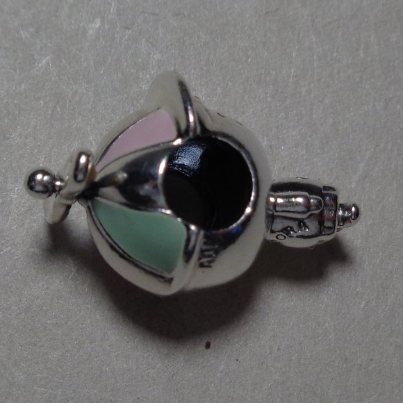 Pandora PROPELLER HAT LITTLE BOY 798015ENMX Silver Multicolor New Charm - Picture 6 of 16